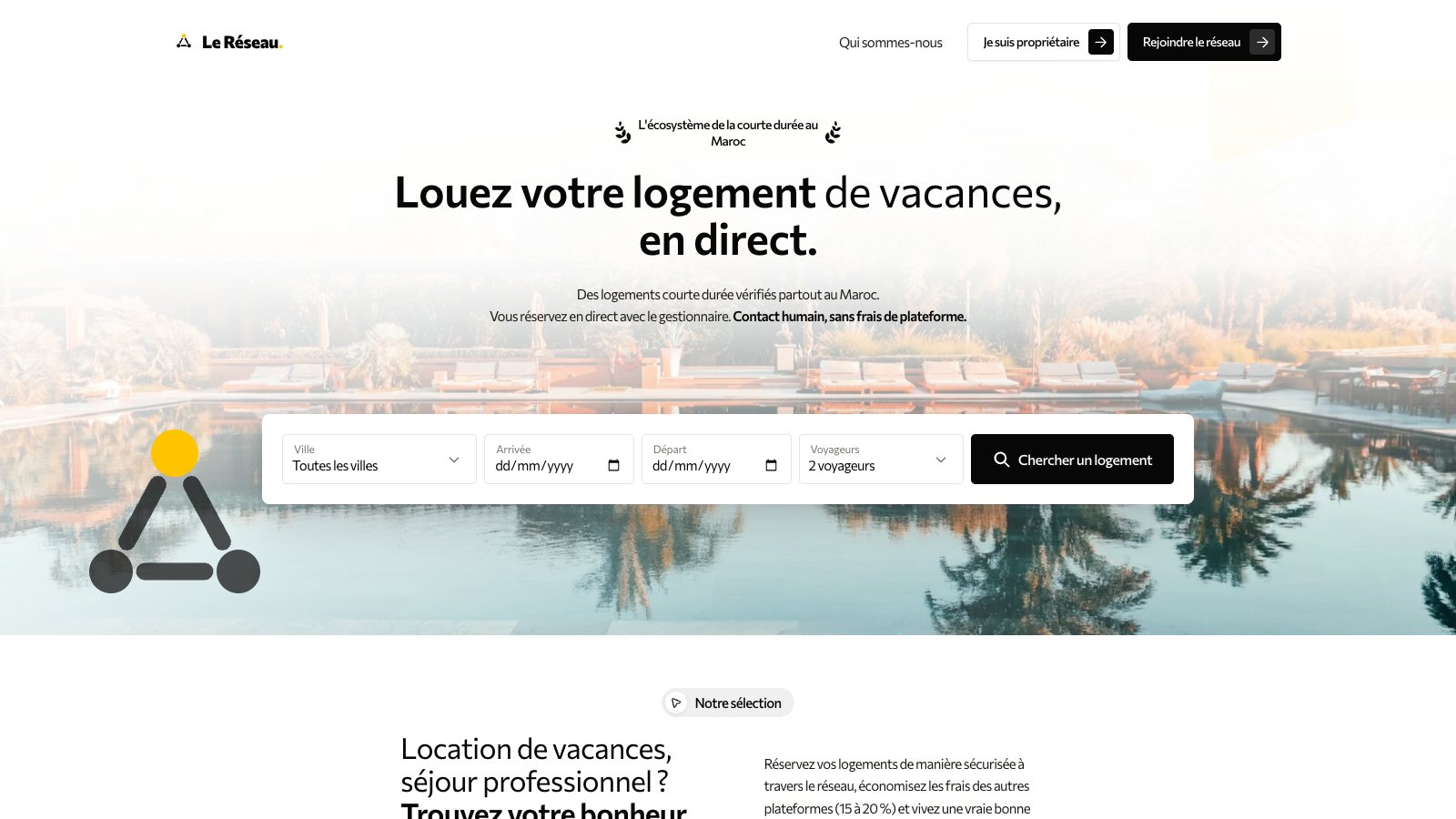 Le site lereseau-ma.com